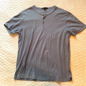 Robert Barakett men’s Pima cotton Henley t shirt Sz M